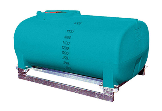 RAPID SPRAY 2000L PIN MOUNT SPRAY TANK 2000L X 1420W X1150H 90KG 450MM HINGED LID PTSP02000TT