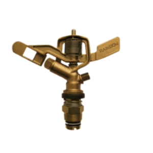 SPRINKLER 3/4 MI RAINBOW BRASS IMPACT FULL CIRC 5MM MAIN 3MM SPREADER RAS 2B