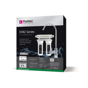Puretec Ultra Violet Dual Under Sink System W/led Faucet Esr2