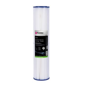 5 Mic X Maxi Plus Pleated Sediment Cartridge 20" X 4.5" Pl05mp2 - Premium Range - Washable