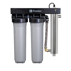 Wu-uv250 Whole House Uv Water Treatment 20", 1" Connection, Max Flow: 110lpm (5mic Pl