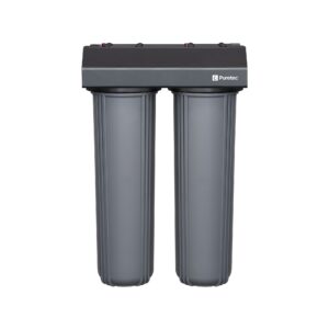 Puretec Premium Dual 20" Filtration System Whole House 10 Year Warranty-wh2-55