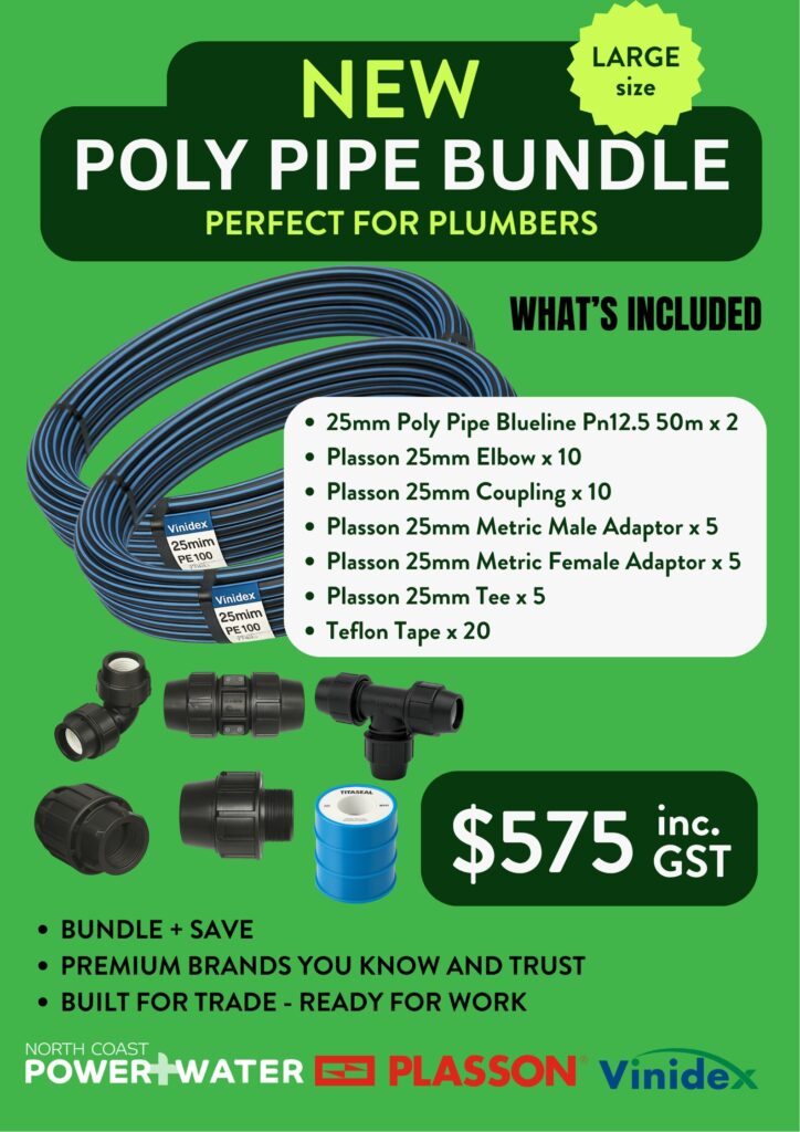 Plumbers Poly Pipe Bundle 2 1